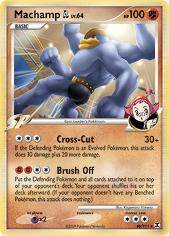 Pokemon Rising Rivals Machamp GL - 46