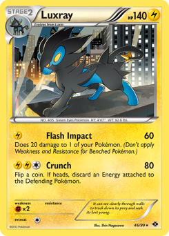Pokemon Next Destinies Luxray - 46