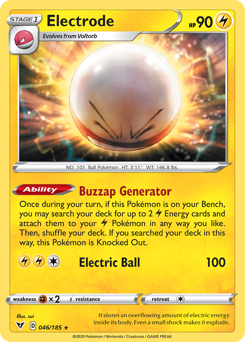 Pokemon Vivid Voltage Electrode - 46