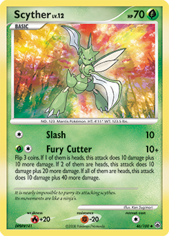 Pokemon Majestic Dawn Scyther - 46