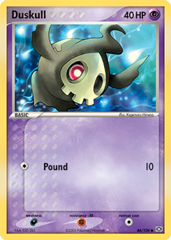Pokemon Emerald Duskull - 46