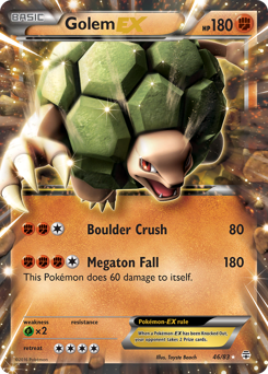Pokemon Generations Golem-EX - 46