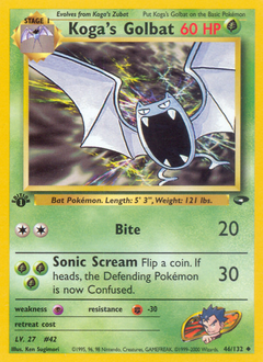Pokemon Gym Challenge Koga's Golbat - 46