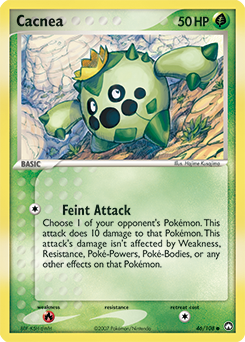 Pokemon Power Keepers Cacnea - 46