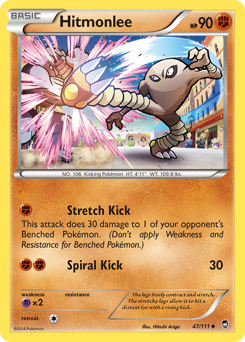 Pokemon Furious Fists Hitmonlee - 47