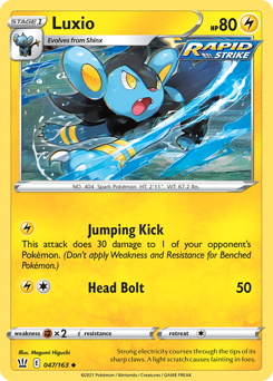 Pokemon Battle Styles Luxio - 47