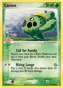 Pokemon Crystal Guardians Cacnea - 47