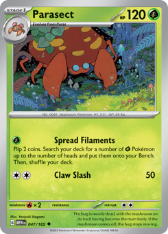 Pokemon 151 Parasect - 47