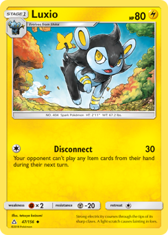 Pokemon Ultra Prism Luxio - 47