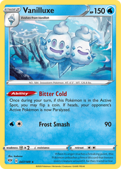 Pokemon Darkness Ablaze Vanilluxe - 47