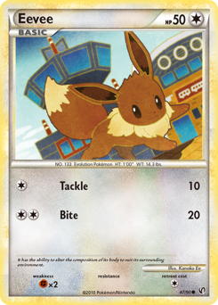 Pokemon HS—Undaunted Eevee - 47
