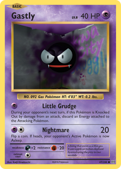 Pokemon Evolutions Gastly - 47