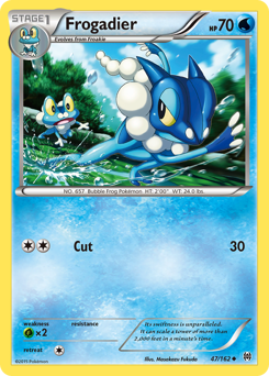 Pokemon BREAKthrough Frogadier - 47