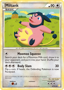 Pokemon HeartGold & SoulSilver Miltank - 47