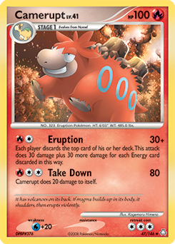 Pokemon Legends Awakened Camerupt - 47