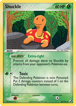 Pokemon Unseen Forces Shuckle - 47