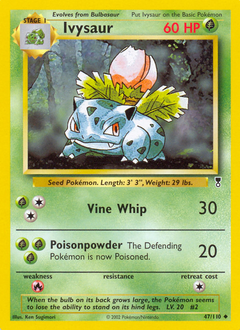 Pokemon Legendary Collection Ivysaur - 47