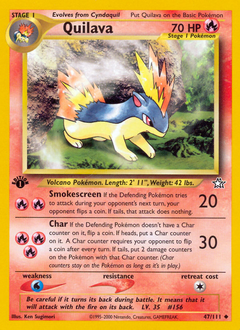 Pokemon Neo Genesis Quilava - 47