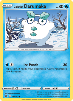 Pokemon Rebel Clash Galarian Darumaka - 47