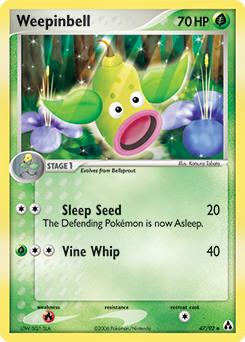 Pokemon Legend Maker Weepinbell - 47