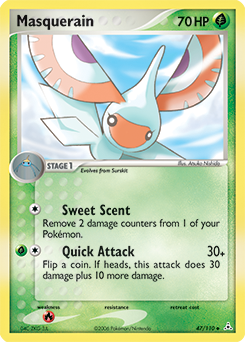 Pokemon Holon Phantoms Masquerain - 47