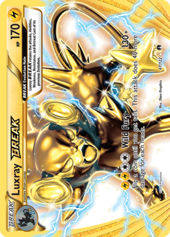 Pokemon BREAKpoint Luxray BREAK - 47
