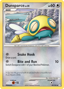Pokemon Mysterious Treasures Dunsparce - 47