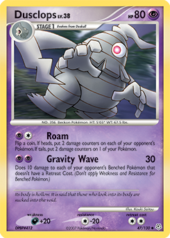 Pokemon Diamond & Pearl Dusclops - 47
