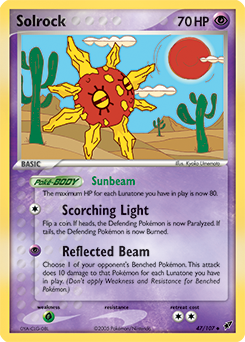 Pokemon Deoxys Solrock - 47
