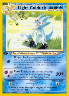 Pokemon Neo Destiny Light Golduck - 47