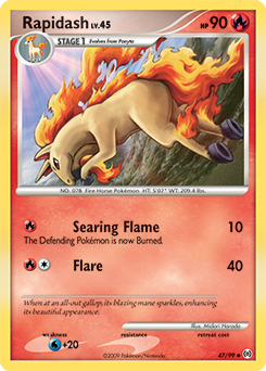 Pokemon Arceus Rapidash - 47