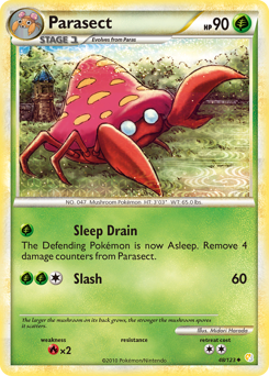 Pokemon HeartGold & SoulSilver Parasect - 48