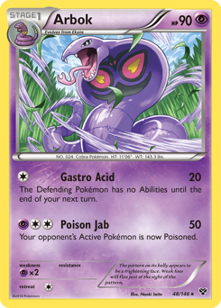 Pokemon XY Arbok - 48