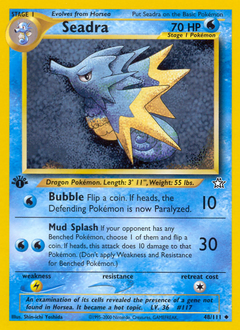 Pokemon Neo Genesis Seadra - 48