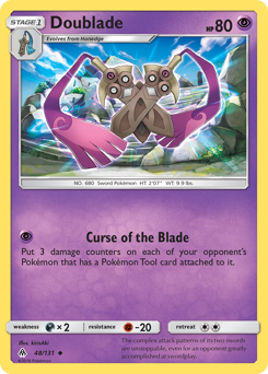 Pokemon Forbidden Light Doublade - 48