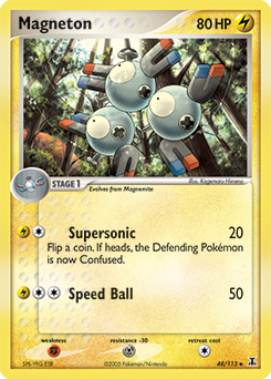 Pokemon Delta Species Magneton - 48