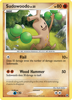 Pokemon Majestic Dawn Sudowoodo - 48