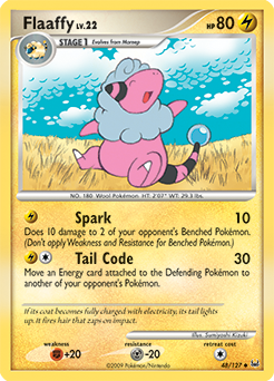 Pokemon Platinum Flaaffy - 48