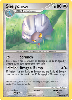 Pokemon Arceus Shelgon - 48
