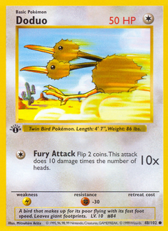 Pokemon Base Doduo - 48