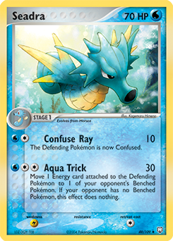Pokemon Team Rocket Returns Seadra - 48