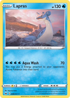 Pokemon Sword & Shield Lapras - 48