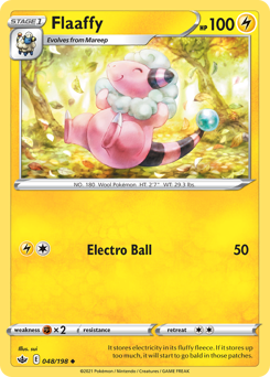 Pokemon Chilling Reign Flaaffy - 48
