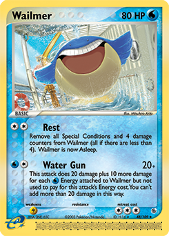 Pokemon Ruby & Sapphire Wailmer - 48