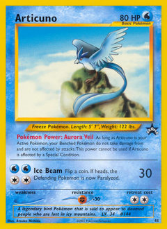 Pokemon Wizards Black Star Promos Articuno - 48