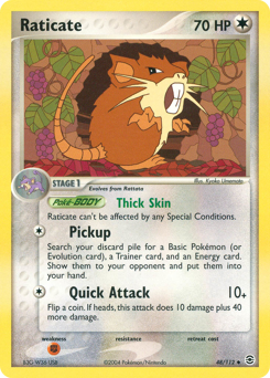 Pokemon FireRed & LeafGreen Raticate - 48