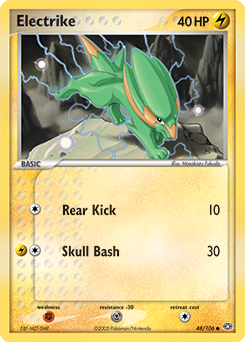 Pokemon Emerald Electrike - 48