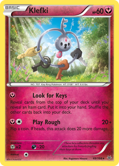 Pokemon Roaring Skies Klefki - 48