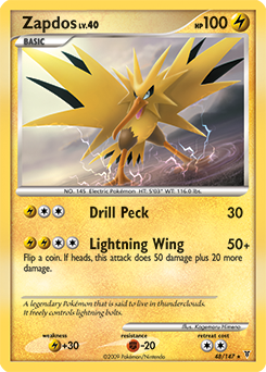 Pokemon Supreme Victors Zapdos - 48