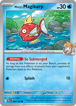 Pokemon Destined Rivals Misty's Magikarp - 48